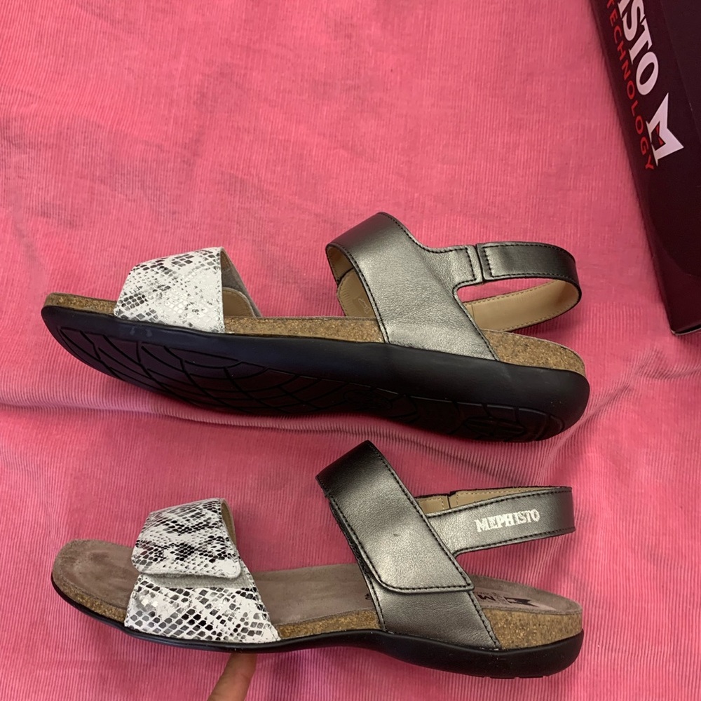 Mephisto genuine leather sandal - Picture 5 of 12